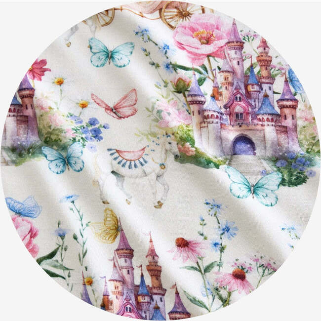 Katrina Footie Ruffled Zippered One Piece Pink - Footie Pajamas - 6