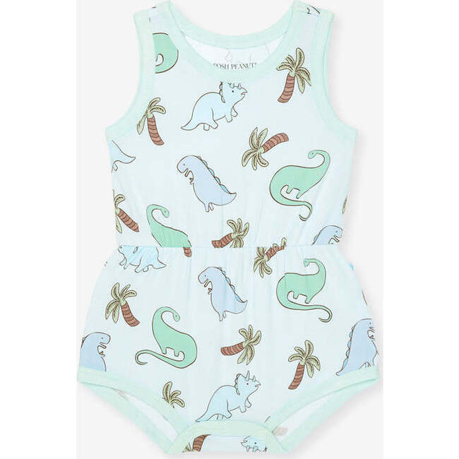 Eric Varsity Romper Blue