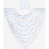 Edwin Swaddle Beanie Set Blue - Swaddles - 1 - thumbnail