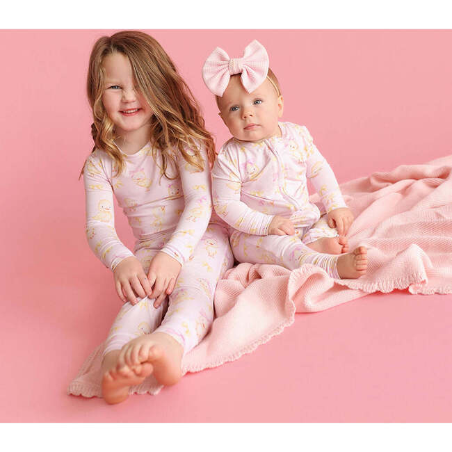 Edwina Classic Pajama Set Pink - Pajamas - 3