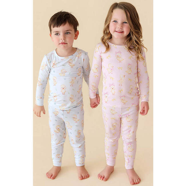 Edwina Classic Pajama Set Pink - Pajamas - 4