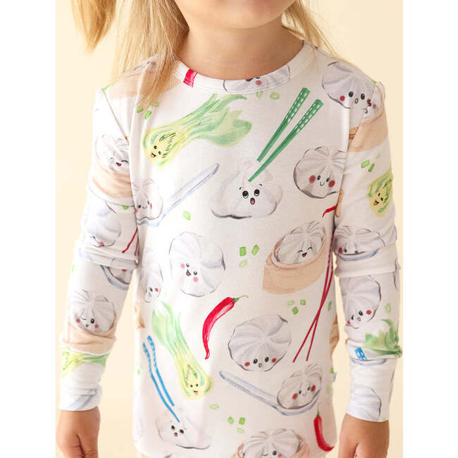 Dumplings Classic Pajama Set Beige