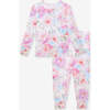 Dominique Classic Pajama Set Pink - Pajamas - 1 - thumbnail