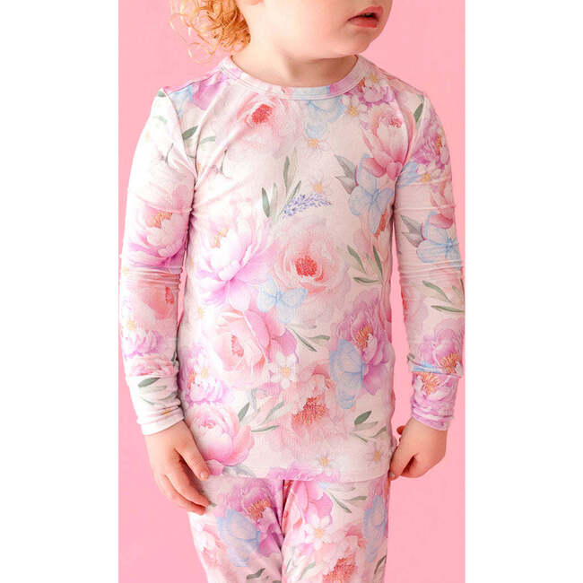Dominique Classic Pajama Set Pink