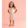 Delaney Short Sleeve Ruffled Twirl Dress Pink - Dresses - 1 - thumbnail