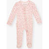 Delaney Footie Ruffled Zippered One Piece Pink - Footie Pajamas - 1 - thumbnail