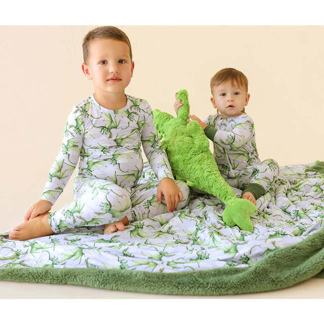 Devlin Classic Pajama Set Green - Pajamas - 4
