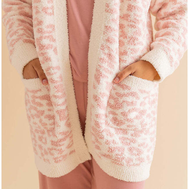 Delaney Women's Cuddle Cardigan Pink - Cardigans - 3