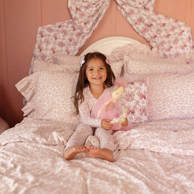 Delaney Classic Pajama Set Pink - Pajamas - 3