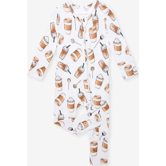Coffee Convertible One Piece White