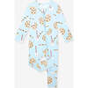 Chocolate Chip Cookies Convertible One Piece Blue - Rompers - 1 - thumbnail