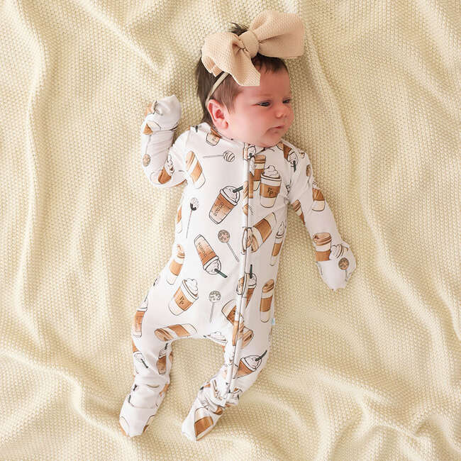 Coffee Convertible One Piece White