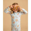 Chocolate Chip Cookies Classic Pajama Set Blue - Pajamas - 2