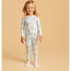 Chocolate Chip Cookies Classic Pajama Set Blue - Pajamas - 3