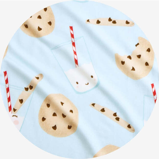 Chocolate Chip Cookies Classic Pajama Set Blue - Pajamas - 7