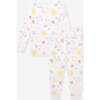 Braxton Classic Pajama Set Yellow - Pajamas - 1 - thumbnail