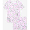 Annabeth Classic Pajama Short Set Pink - Pajamas - 1 - thumbnail