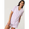 Annabeth Women's Luxe Pajama Short Set Pink - Pajamas - 1 - thumbnail