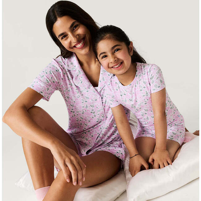 Annabeth Classic Pajama Short Set Pink - Pajamas - 4