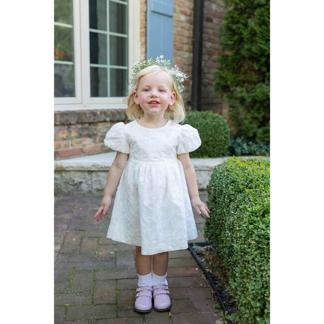 Embroidered Floral Dress - Dresses - 4