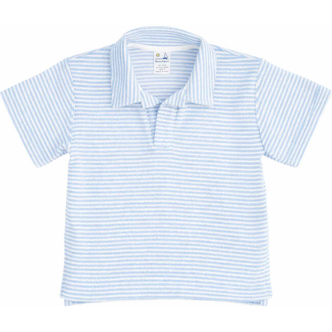 Stripe Terry Polo