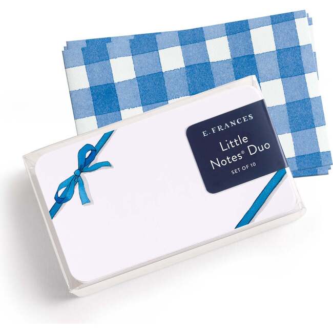 Blue Bow Little Duo Set