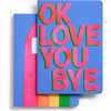 OkLoveYouBye Set of Two Stitched Notebooks - Paper Goods - 1 - thumbnail