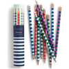 Varsity Stripes Set of 10 Pencils - Desk Accessories - 2