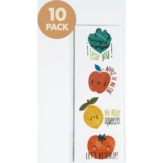 Little Chef Temprorary Tattoos - 10 Pack