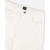 Wide Leg Jeans, White - Pants - 4