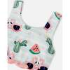Two-Piece Swimsuit, Blue Flamingo And Cactus Print - Two Pieces - 5 - thumbnail