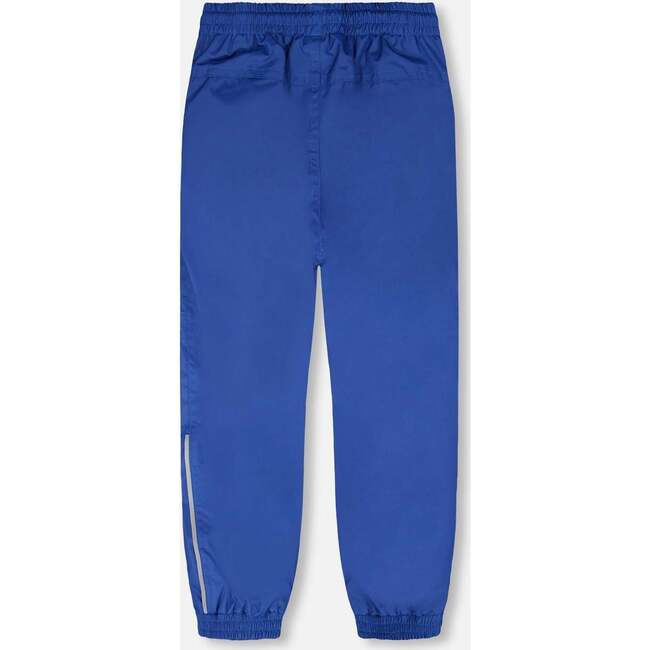 Two-Piece Mid-Season Outerwear Set, Blue-Brown Gradient - Raincoats - 4