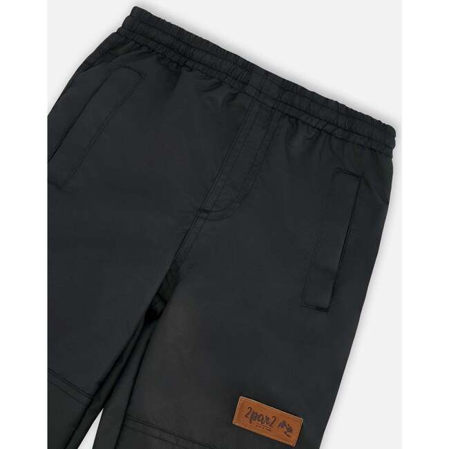 Two-Piece Mid-Season Outerwear Set, Mauve Colorblock - Raincoats - 6