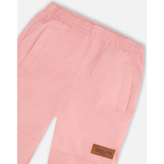 Two-Piece Mid-Season Outerwear Set, Green Printed Cats - Raincoats - 6