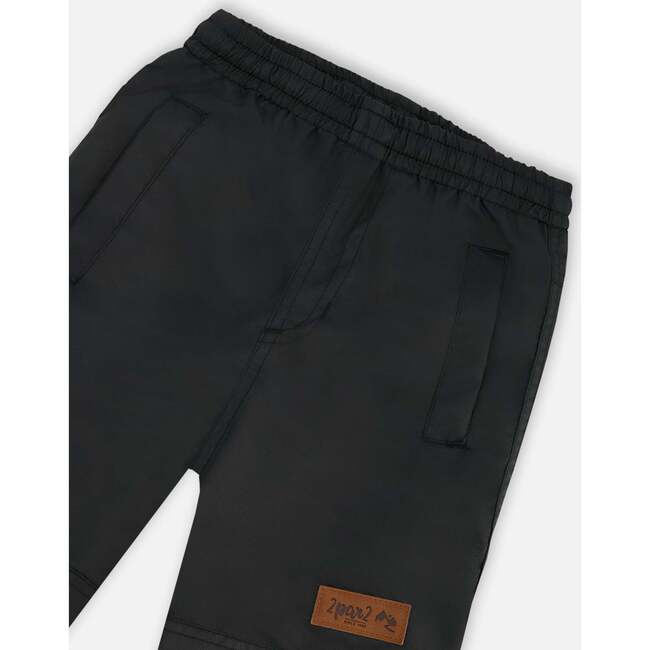 Two-Piece Mid-Season Outerwear Set, Multicolored Printed Smileys - Raincoats - 7