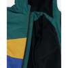 Two-Piece Mid-Season Outerwear Set, Green, Yellow And Blue - Raincoats - 7 - thumbnail