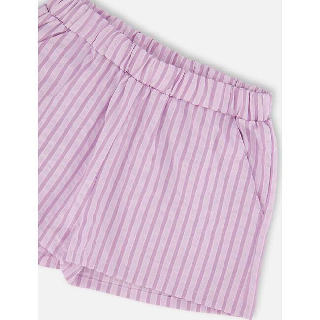 Top And Short Set, Lavender Stripes - Mixed Apparel Set - 5
