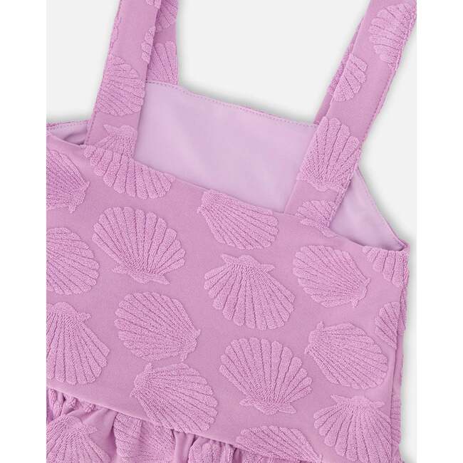Terry Tank Top With Shorts Set, Lilac - Mixed Apparel Set - 6
