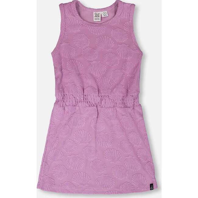 Terry Cloth Beach Dress, Lilac