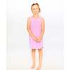 Terry Cloth Beach Dress, Lilac - Cover-Ups - 2 - thumbnail