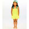 Terry Cloth Sleeveless Jumpsuit, Yellow - Rompers - 2