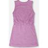 Terry Cloth Beach Dress, Lilac - Cover-Ups - 3 - thumbnail