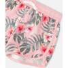 Swim Shorts, Pink Hibiscus Print - Swim Trunks - 4 - thumbnail