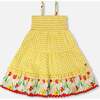 Sundress, Yellow Gingham - Dresses - 1 - thumbnail