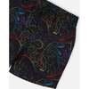 Swim Trunks, Black Dinosaur Print - Swim Trunks - 5