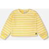 Striped Sweater, Yellow & White Stripes - Sweaters - 1 - thumbnail