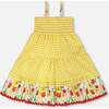 Sundress, Yellow Gingham - Dresses - 3 - thumbnail