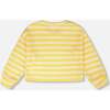 Striped Sweater, Yellow & White Stripes - Sweaters - 4 - thumbnail