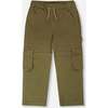 Stretch Twill Carpenter Pants, Dark Khaki Green - Pants - 1 - thumbnail