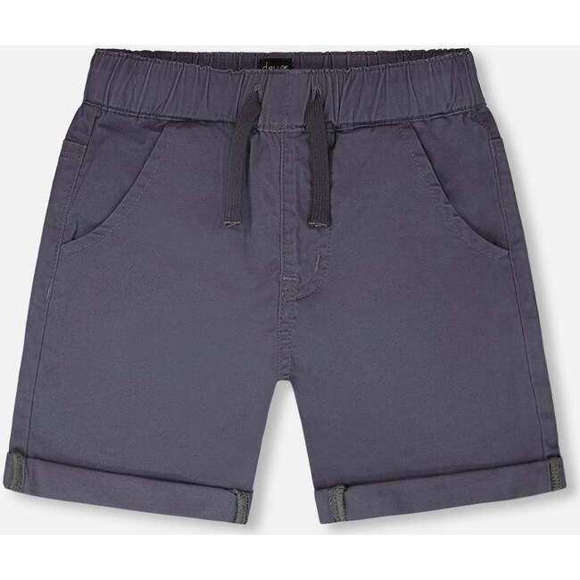 Stretch Twill Shorts, Grey